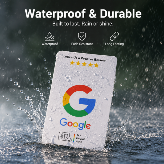 Tarjetas NFC para Reseñas Google